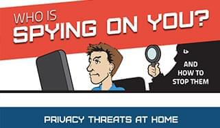 Who is spying on you and hoe to stop them privacy threats at home